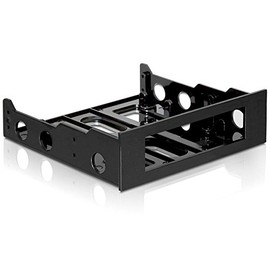 DELOCK ZU FDD Einbaurahmen 8.9cm 3.5Zoll Kunststoff schw.