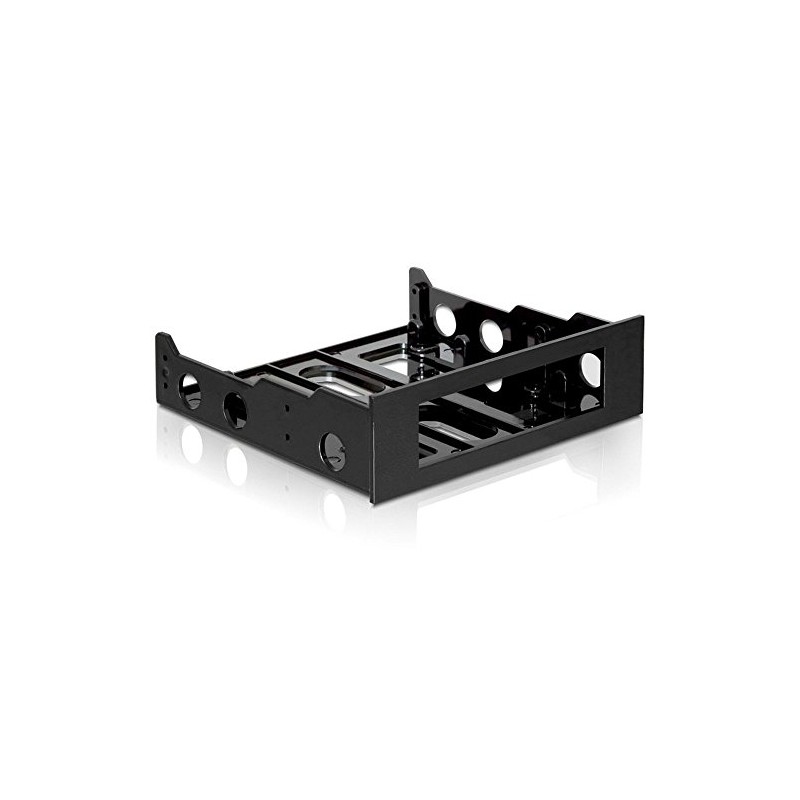 DELOCK ZU FDD Einbaurahmen 8.9cm 3.5Zoll Kunststoff schw.