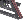 Advanced Carpenter Square, Folding Square Rafter Square with Level, Jig