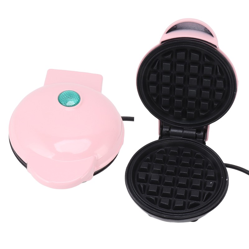 Mini Waffle Maker Stick Proof Double Sided Round Multifunctional Breakfast