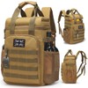 Tactical Backpack Cooler,Lunch for Men Adults Work with Handle，Soft Cooler