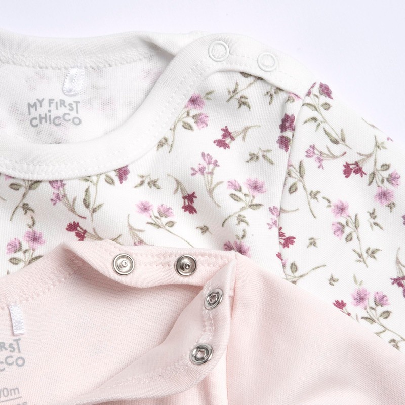 Chicco Body a Manica Lunga Bimba 0-24 de Manga Larga