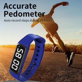Schrittzähler Armband Fitnessuhr ohne App und Handy Digitaluhr Kinder mit Wecker Datum 12/24H Fitness Tracker Digitale Armbanduhr Laufuhr Sportuhren Herren Damen Jungen Mädchen