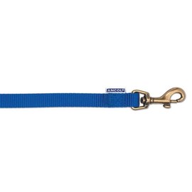 Ancol Heritage Nylon Lead Blue 1m X12mm Sz 1-3