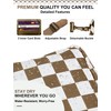 Checkered Sling Bag for Women, Small Checkered Crossbody Chest Bag