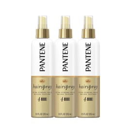 Pantene Hairspray Non-aerosol, Extra Strong Hold, Pro-V Level 4, Texture Building, 8.5 fl oz, Triple Pack