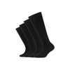 Camano Children's Knee Socks Pack of 4, black
