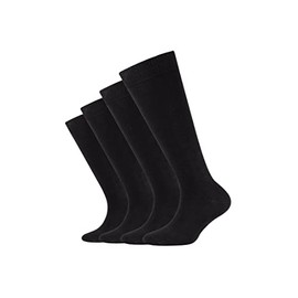 Camano Children's Knee Socks Pack of 4, black