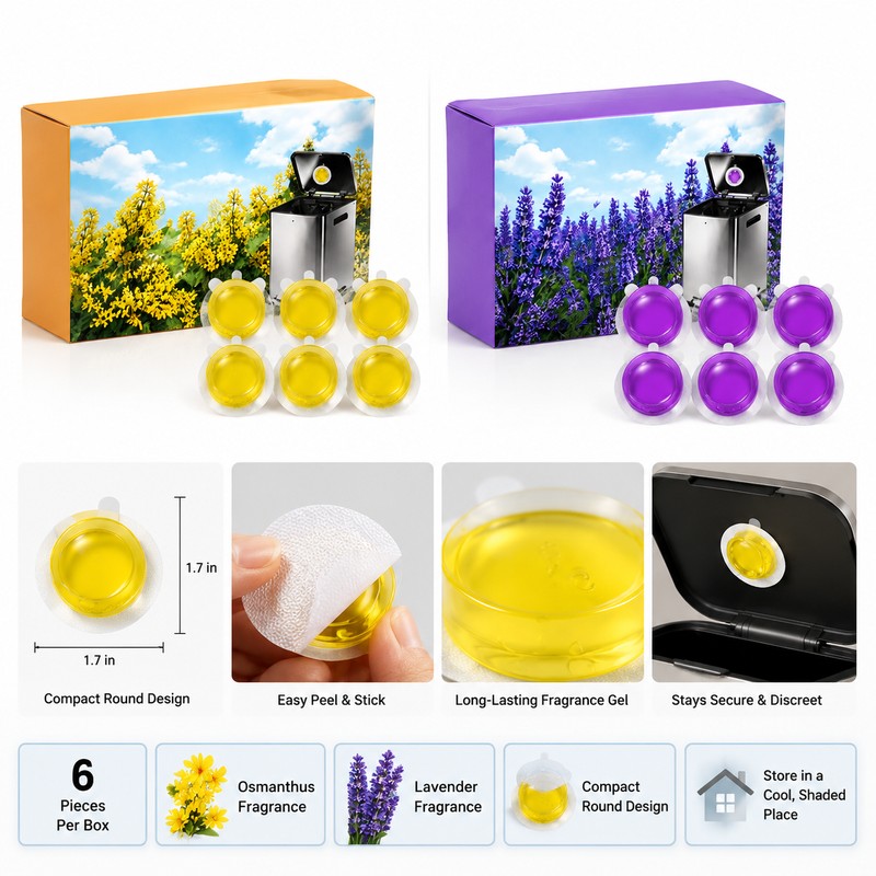Trash Can Deodorizer Pods for Fresh Indoor Spaces – Long-Lasting