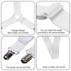 VIVIIHOO Bed Sheet Tie Down Straps - Adjustable Bed Scrunchie