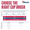 Weiler 13286 2-3/4" Single Row Knot Wire Cup Brush, .020"