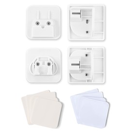 Ycozy Punch-Free Accessories 4-Pack, only for Retractable Baby Gate SG018, No Drilling Accessories Including Two Types of Adhesive Tapes