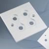 Byttlerom Connector Banana Wall Plate Banana Plug Binding Post Wall