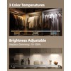 Under Cabinet Lighting, 12inch Rechargeable Motion Sensor Light Indoor, 1800mAh