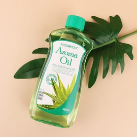 (10ea) Foodaholic Aroma Oil Aloe 465ml/Rich / (10개)푸드어홀릭 아로마오일 알로에 465ml리치
