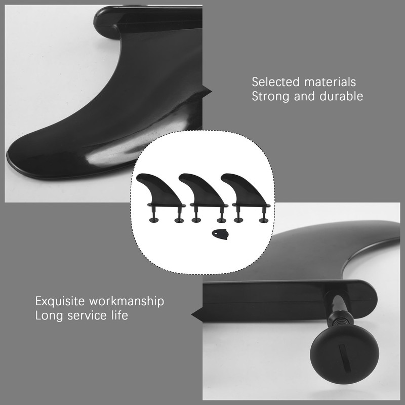 Yieidui Surfboard Fin Kits Soft Top Surfboard Fins Foam Surf