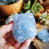 1 lb Blue Calcite Bulk Raw Crystals and Healing Stones