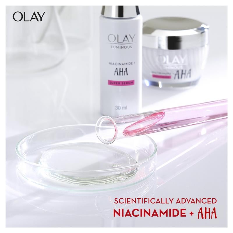 Olay Luminous Niacinamide + AHA Face Super Serum 30 ml
