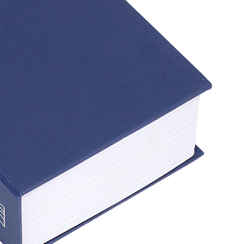 Safe Box Simulation Book Shape Decorative Storage Money Case for