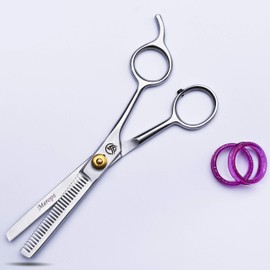 6.5" Thinning Shears/Hair scissors - Barber Hairdresser Scissors for Thinning/Hairdressing Scissors/Shears Scissor with Adjustable Tension and Finger Inserts