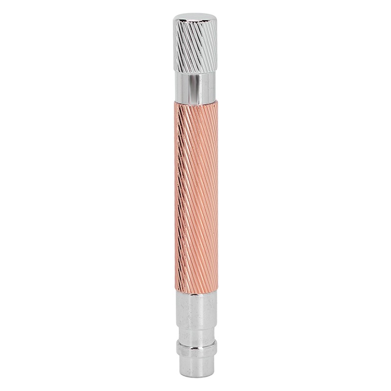 Safety Razor Handle Anti Slip Washable Reusable Metal Hand Shaver