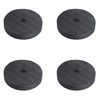 Felimoa Carbon Fiber Anti-Vibration Insulator Speaker Insulator Set of 4