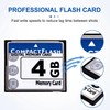 Gokelomg Professional 4GB Compact Flash Memory Card (Whiteandblue)