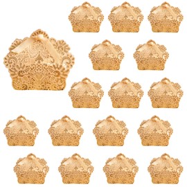 30 Pcs Wedding Party Favour Boxes, Sweet Candy Bags with Ribbons, 7.5 * 7.5 * 3.3cm Candy Boxes - Anniversary, Birthday Party, Bridal/Baby Shower Favour Bags