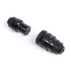 Alphacool Eiszapfen G1/4" M-M Quick Release Coupling Set, Deep Black