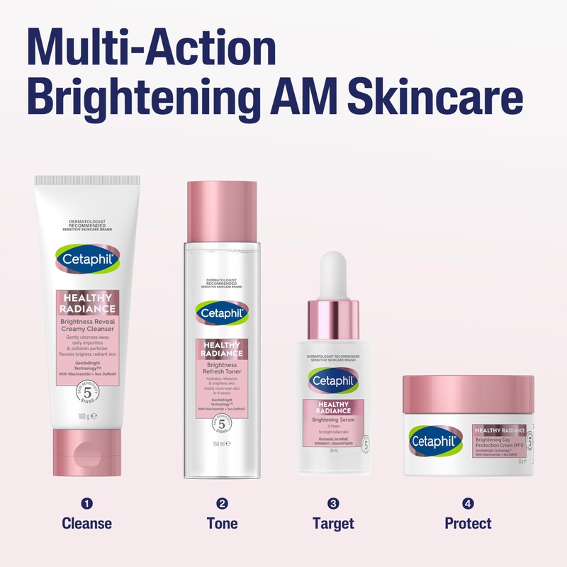 Cetaphil Healthy Radiance Brightening Serum with Niacinamide for Skin Pigmentation,