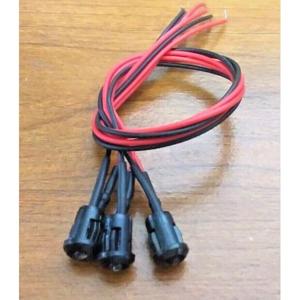 BBT 3 BBT 12 volt Bright Blue LED Mini 1/4"