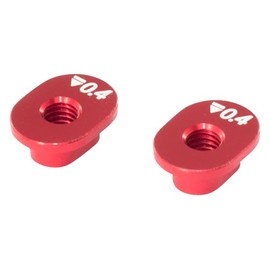 INFINITY T222-0.4 Aluminum Shock Mount Bushing 0.4mm (2pcs)