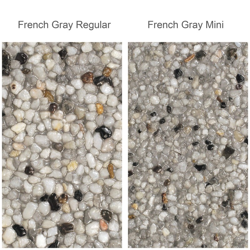 Pool Patch Pool Pebble Repair Kit, 10-Pound, French Gray Mini