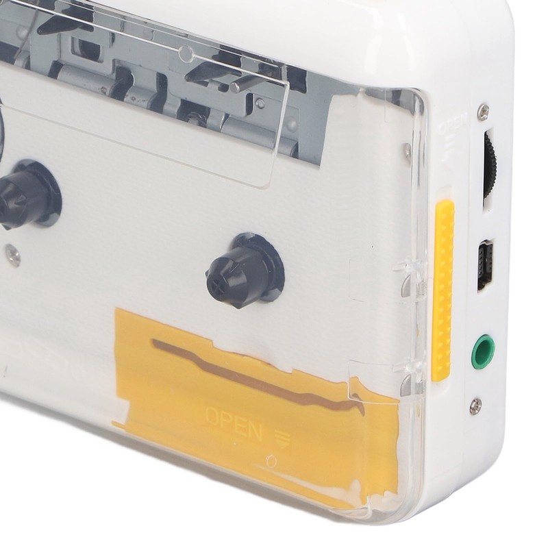 USB Cassette to MP3 Converter, Cassette Tape Player with Detachable