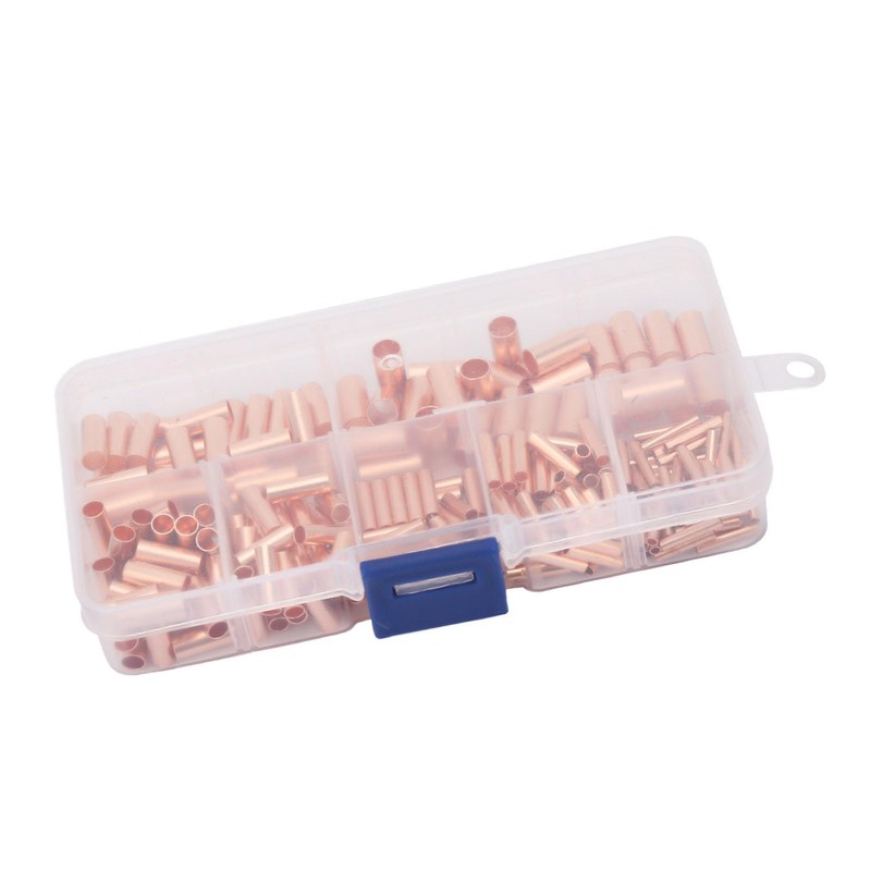 Red Copper Wire Connectors GT1-6 mm Intermediate Wire Connectors Pack