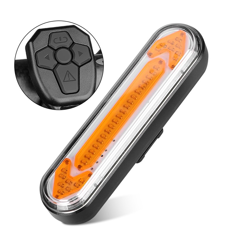 BK600 Mountain Bike USB Charging LED Wireless Remote Safe Warning
