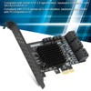 PCI E to SATA3.0 Expansion Card 8 Ports Adapter Riser
