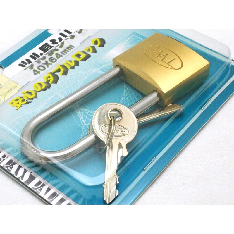 WAKI TWE Vine Length Cylinder Lock, 1.6 x 2.5 inches