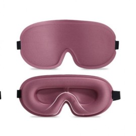 Eye patch sleep eyes 2 colors comfortable 6D light blocking stereoscopic Deep sleep pink/ONE