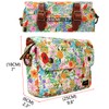 Tourbn Tourbon Waterproof Canvas Bicycle Pannier Bag Handlebar Bag Floral