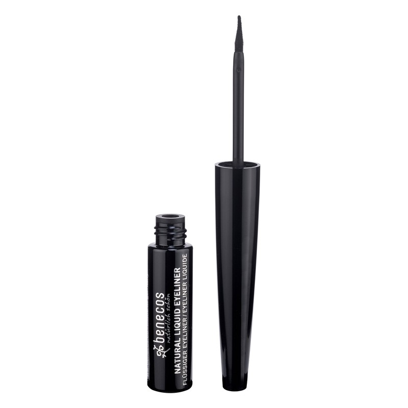 Benecos Natural Liquid Eyeliner, Black, 3 ml