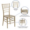Flash Furniture Hercules Premium Series Chiavari Chair for Formal Events