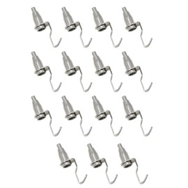 Picture Hanging Wire Hook, 15 Pcs Stainless Steel Adjustable Display Art Picture Hanger Hook, Heavy Duty Wire Hanging Hooks for Photo Frames, Lamp, Flowerpots (Type B)
