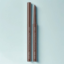 Anjumain The Saem Eco Soul Power Proof Ultra Slim Eyeliner 0.1g, Thrill Brown, 1 pc. / 더샘 에코 소울 파워프루프 초슬림 아이라이너 0.1g, 스릴브라운, 1개