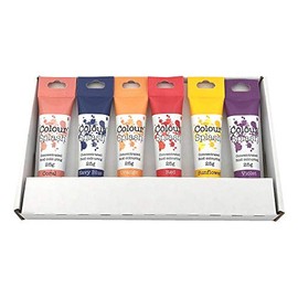 Colour Splash Food Colouring Gel (Popular 6 Set)