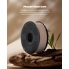 Inslogic WoodFill PLA Filament 1.75mm, 3D Printer Filament Matte Finish,