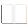 XXL "Alte Welt" Notebook, Brown, DIN A4, 164 Blank White