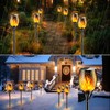 YoungPower Large Solar Torch Lights Flickering Flames Torches 43'' Height
