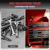 12 PCS Magnetic Tool Box Labels Printed Toolbox Labels with