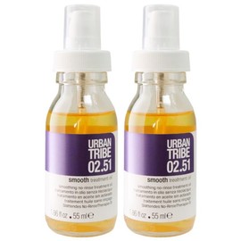 Urban Tribe Smooth Treatment Oil Hair Essence Light Ampoule Oil, 2, 55ml / 어반트라이브 스무스 트리트먼트 오일 헤어에센스 가벼운 앰플오일, 2개, 55ml